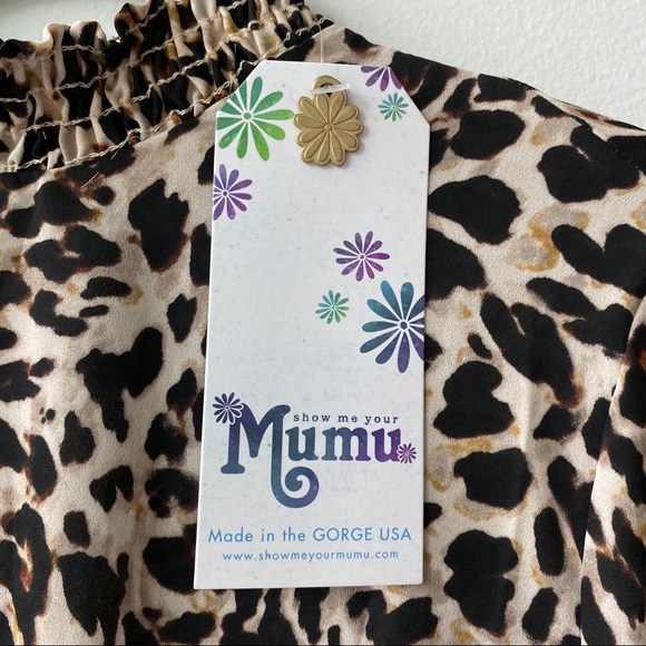 Show Me Your Mumu Leopard Junebug Bell Dress - Picture 5 of 6